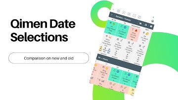 Sp8cetime QiMen Date Selection comparison between old and new one