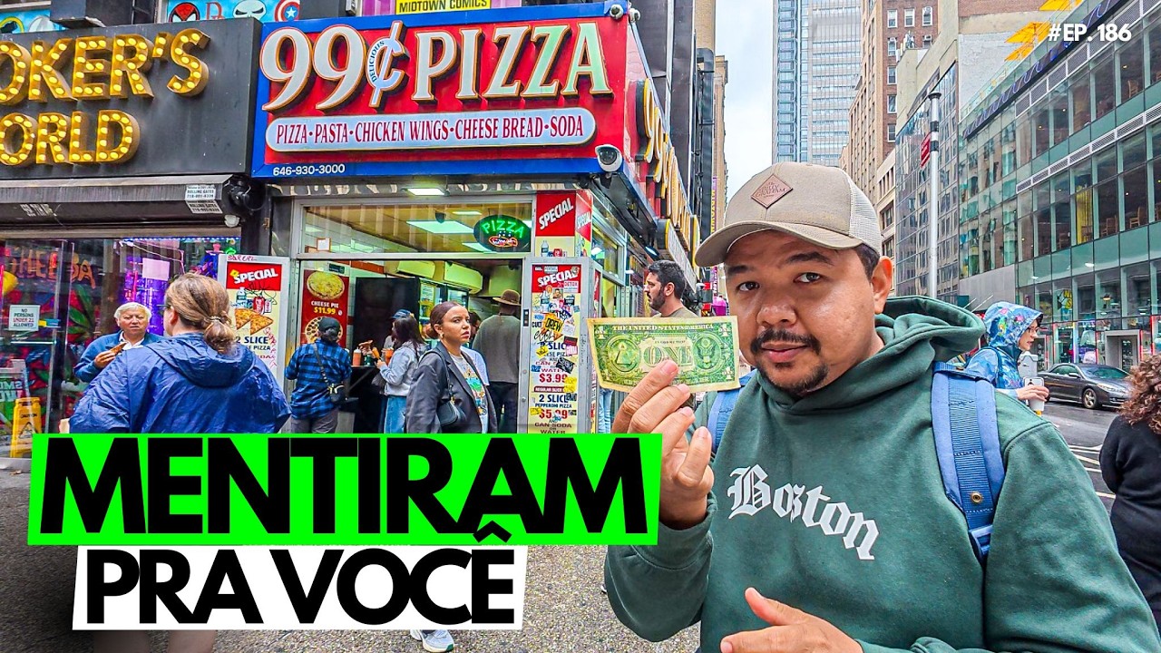 OS TURISTAS FAZEM ISSO EM NOVA YORK (gastanto pouco) 