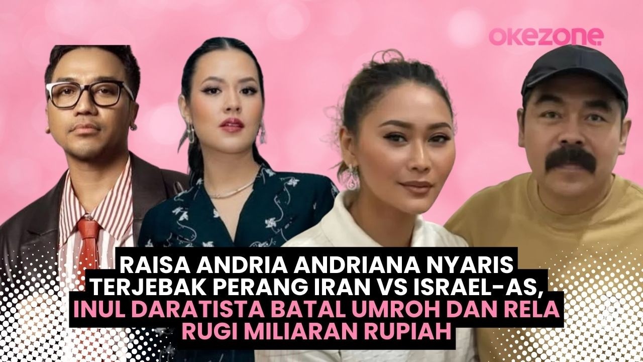 Raisa Nyaris Terjebak Perang Iran vs Israel-AS, Inul Daratista Batal Umroh dan Rugi Miliaran Rupiah