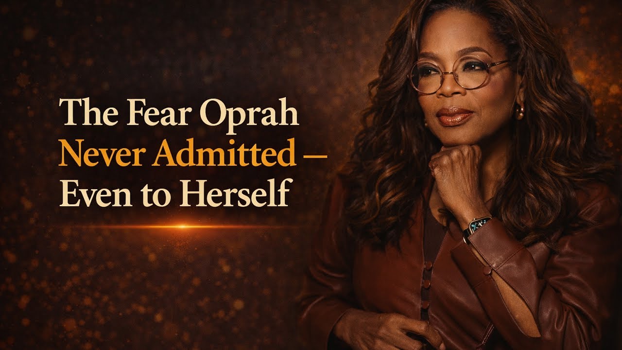 The Fear Oprah Never Admitted — Even to Herself