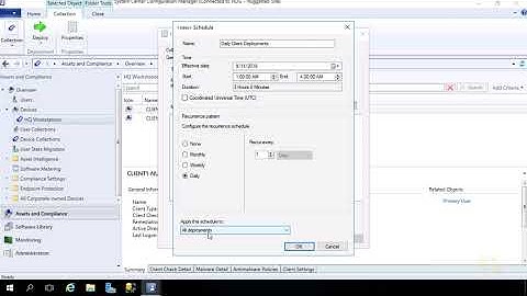 10   Administering Microsoft SCCM and Cloud Services 70 703  Configuring a Maintenance Window   CBT