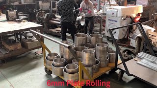 Plate rolling for sheet metal fabrication | Professional metalworking service by NEMEZ in China