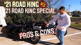 2021 Road King vs 2021 Road King Special (RIDE AND REVIEW)