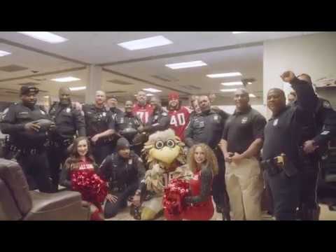 Rooms To Go X Atlanta Falcons Atl Police Department Donation 4