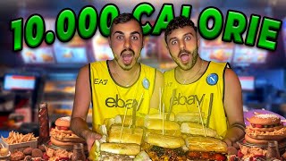 🍔🍟 10.000 CALORIE CHALLENGE a FERRAGOSTO!!! w/ @FiusGamer 🥞🍩