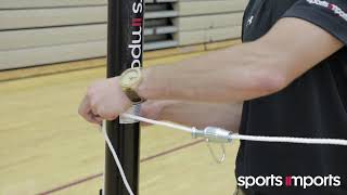 How to Attach Volleyball Net Locks