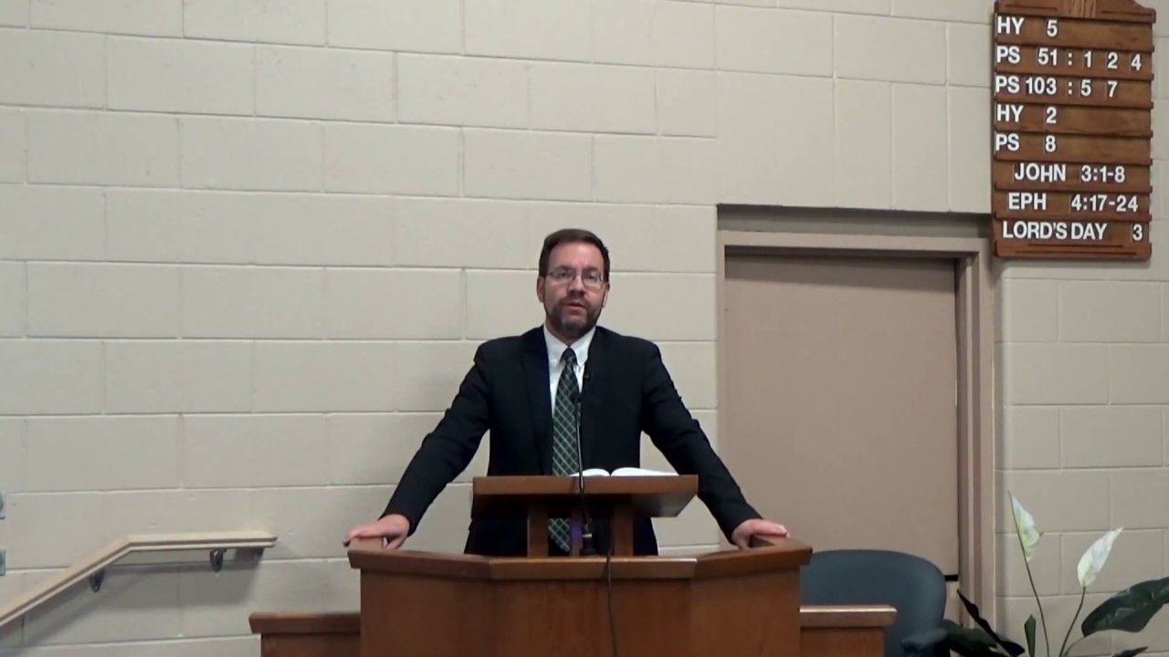 April 19, 2020 PM - Lord's Day 3 - Dr. J. Van Vliet - YouTube