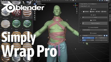 Blender 3.0 - Simply Wrap Pro Add-On!