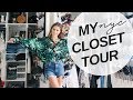 My High-Rise NYC Closet Tour | TIPS on How to Organize for Small Closets