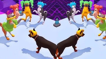 Max Levels Groomer run 3D 🐕 🌈🐕Gameplay Walkthrough Android, iOS