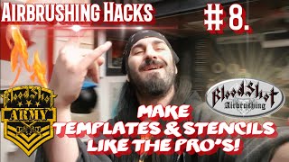 Cheap Effective Airbrushing Hacks #8 Making Professional Quality Templates, Stencils & Shields! Cheap Effective Airbrushing Hacks #8 Making Professional Quality Templates, Stencils & Shields!