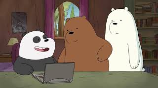 We Bare Bears-Ice Bear had an amnesia(clip)