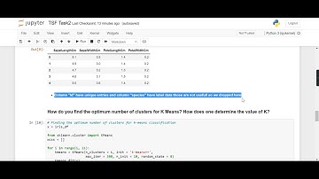 Prediction using Unsupervised ML(iris dataset) #task2 #gripjune22