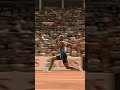 100m元世界記録保持者のアサファ・パウエルをサイドカメラから見てみると。