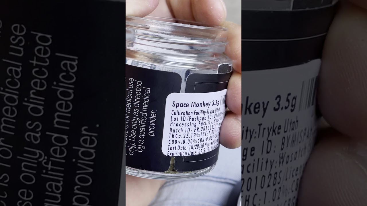 Space monkey utah cannabis  weed strain