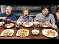 엄마의 사랑 듬뿍~! 수제 돈까스 먹방 (새우까스, 배추 된장국, 배추 겉절이) Homemade Pork Cutlet Mukbang / Korean Food Recipes
