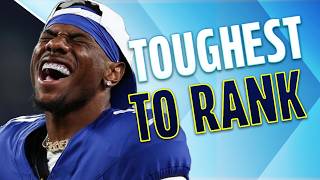 5 HARDEST Players to Rank for 2026 Fantasy Football! Nabers, McMillan, Henderson, & More!
