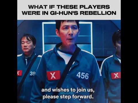 WHAT IF These Players Were In Gi Hun S Rebellion Squid Game Skull Edit NinjaZX777 