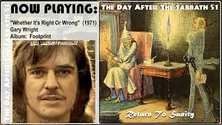 Gary Wright - Whether It's Right Or Wrong [1971 Hard Rock USA ]