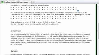 Chiffre: Caesar-Grundlagen - (Java 1-047)