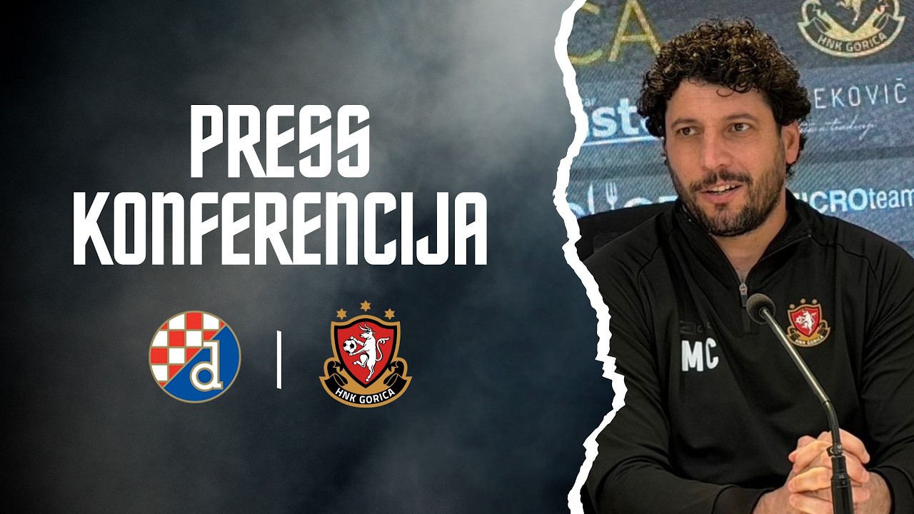 Press konferencija ∣ Trener Mario Carević i igrač Bruno Bogojević uoči Dinama