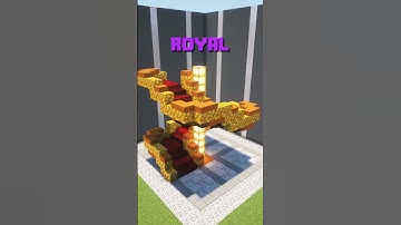 🧬Minecraft Spiral Stair Builds 💫