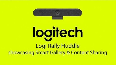 Zoom Rooms on the Logi Rally Bar Huddle with Smart Gallery and Wireless share - Focus Room