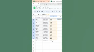"🔍 วิธีใช้ฟังก์ชั่น UNIQUE ดึงข้อมูลไม่ซ้ำ! ใน Google sheet|  #seo #exceltips #exceltutorial