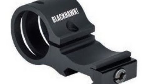 Blackhawk! Offset Flashlight Rail Mount 71RM01BK Review