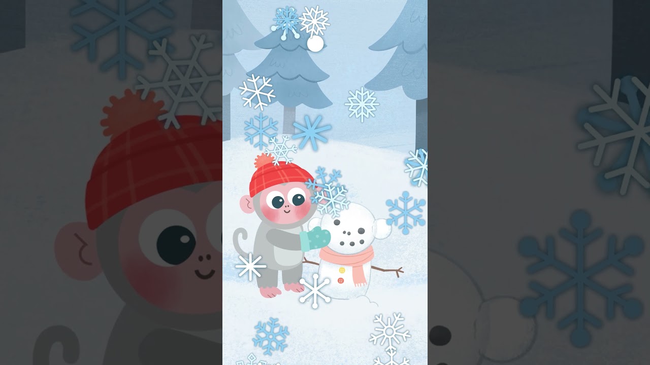 Momo's Snow day ❄️| Cozy Christmas Animation🎄