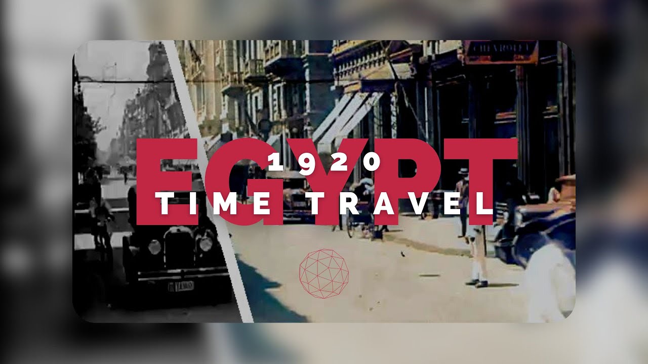 1920s, Antwerp, Belgium and Alexandria, Egypt (colorized)