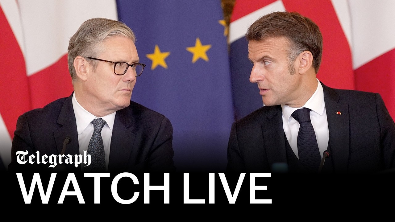 Coming Up:  Macron and Starmer to make statement on Strait of Hormuz
