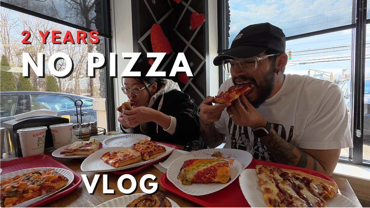 Krispy Pizza MUKBANG Влог (Не читмил)