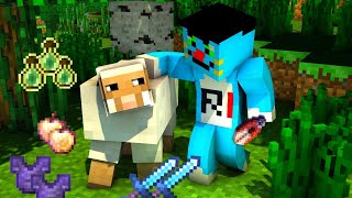 Minecraft, But Shearing Sheep Give OP Item ! | With Oggy And Jack | Rock Indian Gamer |