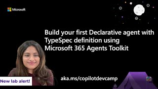 Build your Copilot agent with TypeSpec