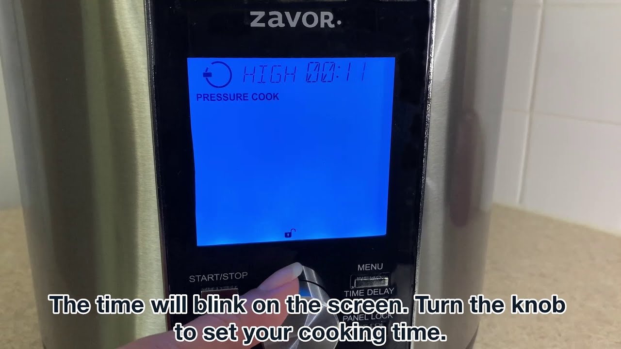 How to Program Your LUX Edge Multi-Cooker – Pressure Cook Function 