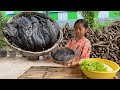 Smart girl Pich cook beef tripe the first time / Cooking with Sreypich