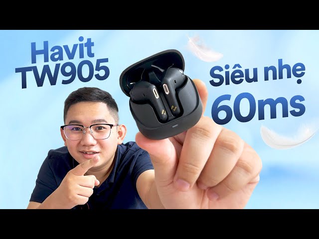 Review tai nghe siêu nhẹ giá 400k cực hot bên Trung Quốc: Havit TW905!