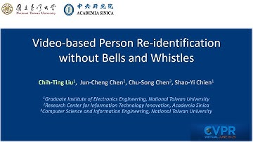 CVPR workshop 2021: Video-based Person Re-identification without Bells and Whistles