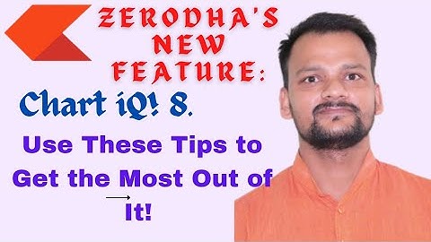 Zerodha New Feature.Chart iQ  new version