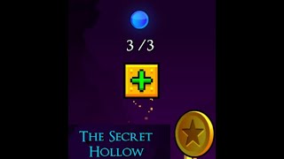 All Blue Coins In The Secret Hollow / Fourth Tower Level Geometry Dash 2.2