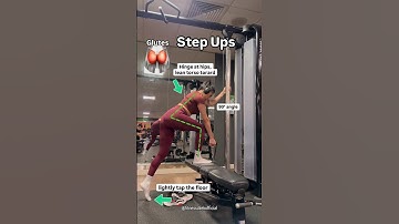Step Ups Tip👌🏼 #stepup #stepups #glutes #workoutips #fitnesstips #gymtips #gymhacks #fitness