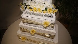 I'm making a wedding card box that looks like beautiful cake as
request from two of my viewers! now you can pick up all our products
and favorite craftin...
