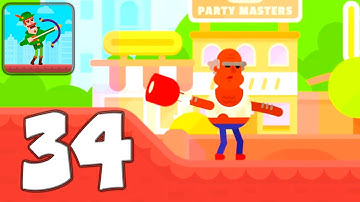 Bowmasters - Mobile Gameplay Walkthrough Part 34 (iOS, Android)