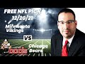 NFL Picks - Minnesota Vikings vs Chicago Bears Prediction, 12/20/2021 Week 15 NFL Best Bet Today