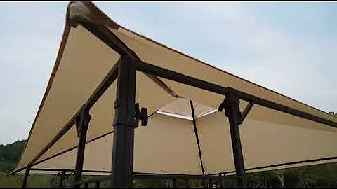 Take a closer look at our Athens Gazebo | The Range patio furniture