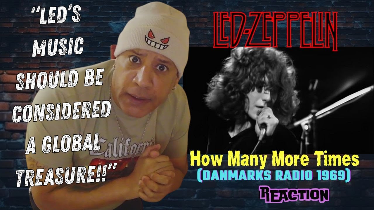 Led Zeppelin -  How Many More Times Danmarks Radio 1969 MUSIC REACTION