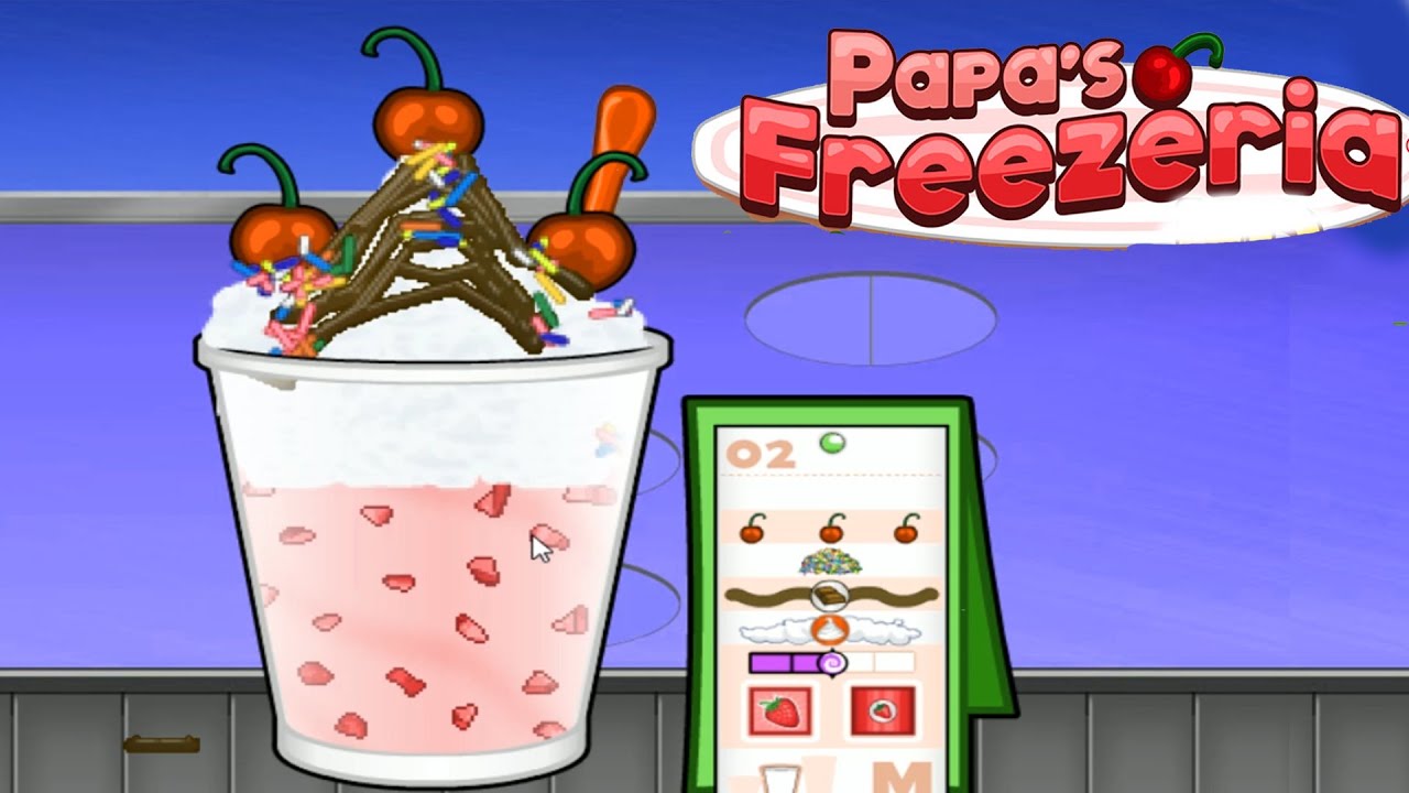 Papa's Freezeria - Heladería Papa's - Juega gratis online en