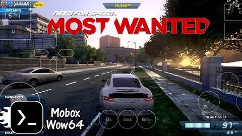 NFS Most Wanted 2012 (Windows) on Android Mobox - Poco X3 Pro