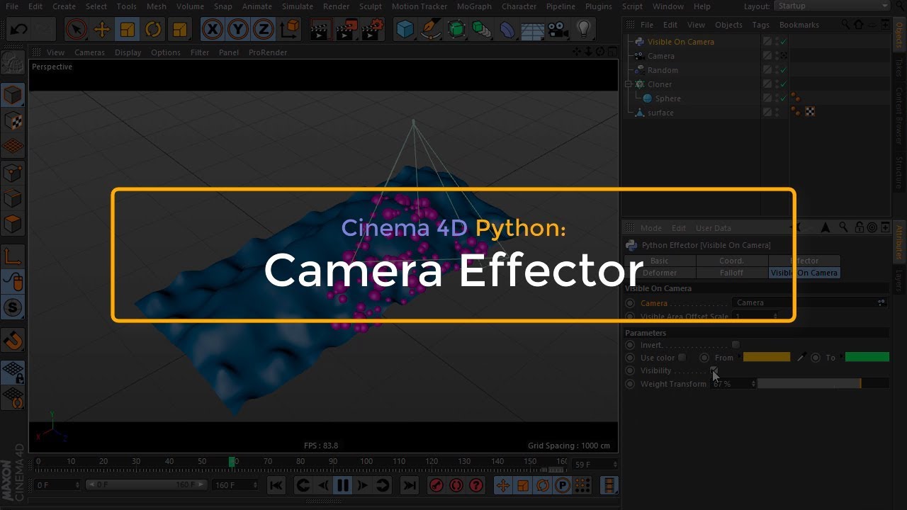 cinema 4d random effector regular pulse